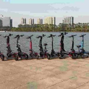 3-hjulet elektrisk scooter Stand Up producent